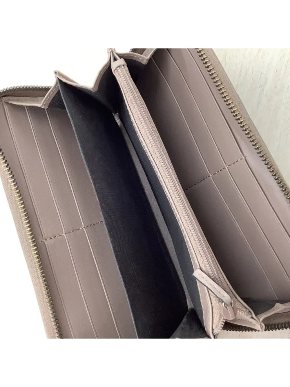 ★SOLD★ Gucci Wallet GG Marmont Pink Beige - Picture 9 of 10